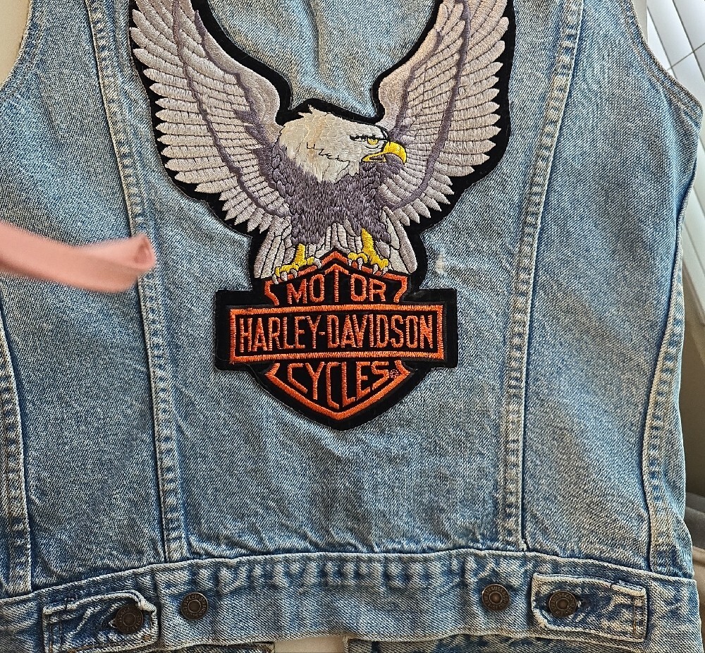 Levi's Light Blue Denim Trucker Vest